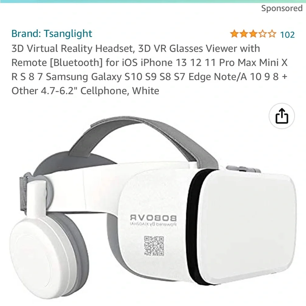 Virtual reality headset